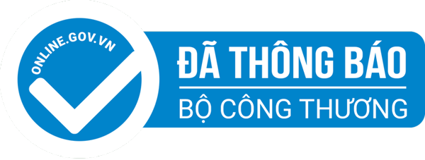 Logo xác thực - Đã thông báo Bộ Công Thương